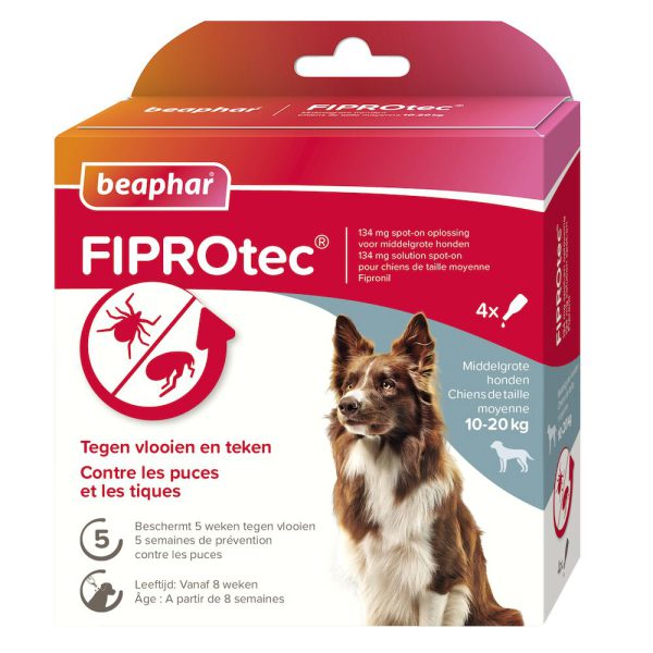 Beaphar Fiprotec Hond 3+1 Pipet - Afbeelding 2