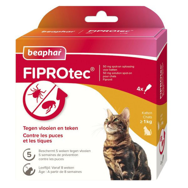 Beaphar Fiprotec Kat  3+1 pip